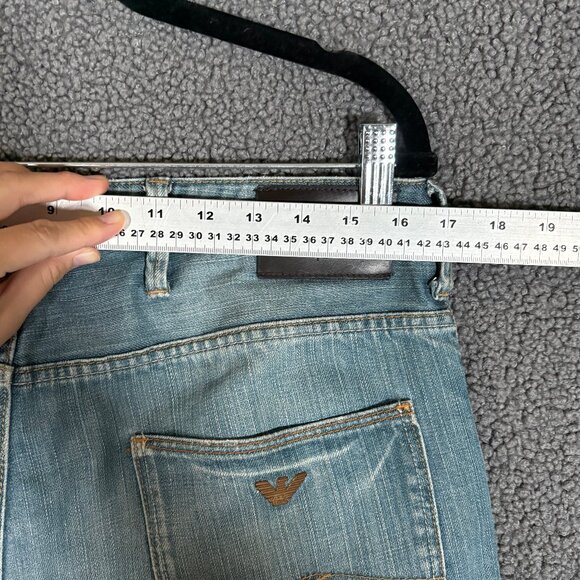 Armani Jeans J06 Slim Fit Jeans - Men's Size 32*30 - Blue - Picture 8 of 12